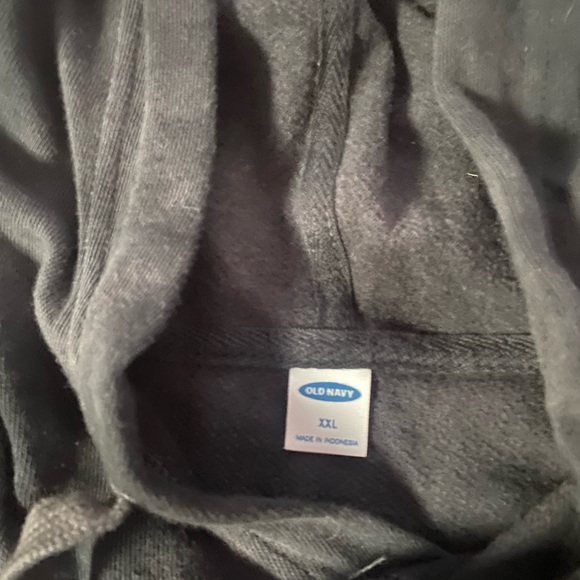 Old Navy Black Tie dye hoodie xxl - Picture 2 of 3